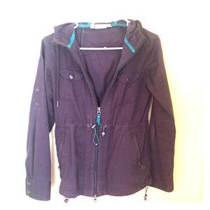 Dark grey Athleta military jacket